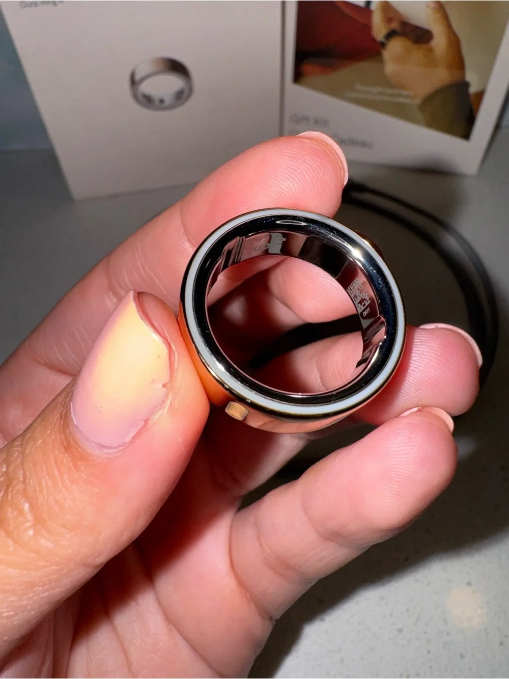 Rose Gold Oura Ring 4th Generation - Size 9